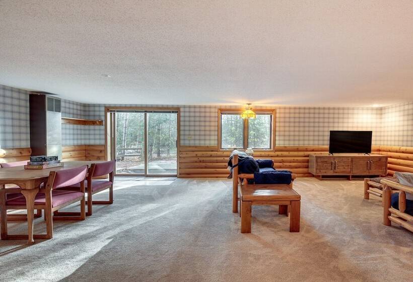 Lakefront Eagle River Cabin W/ Fire Pit & Porch