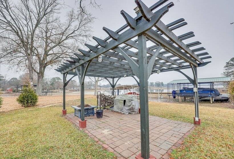 Grand Lakefront Home In Hot Springs W/ Boat Dock!