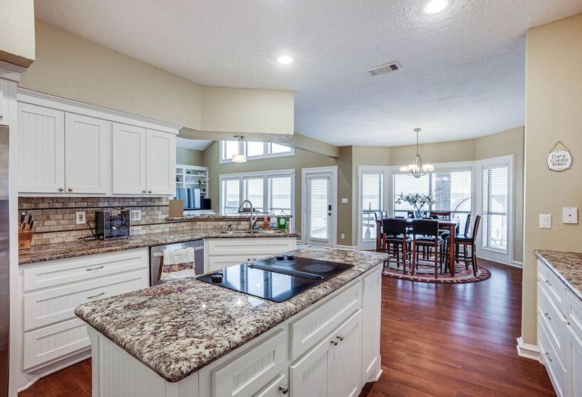 Lakefront Montgomery Home W/ Private Dock!