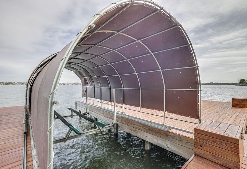 Lakefront Montgomery Home W/ Private Dock!