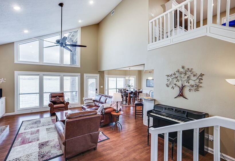 Lakefront Montgomery Home W/ Private Dock!