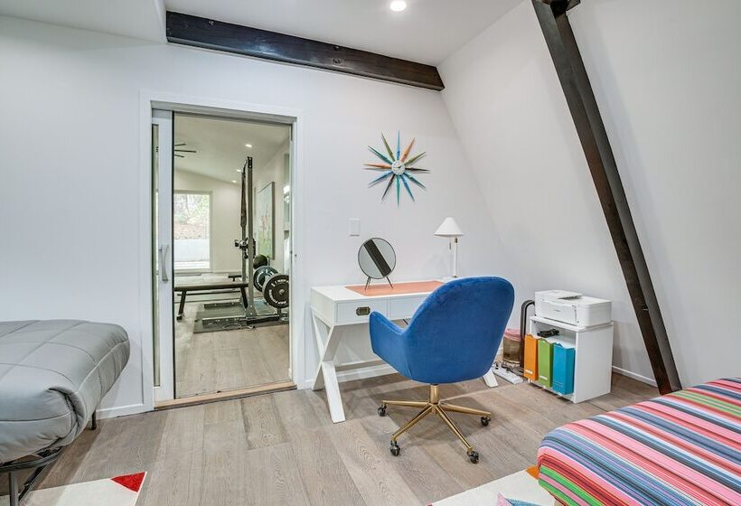 Modern Arrowbear Lake Cabin W/ Tree Lined Views!