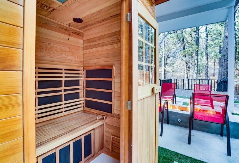 Modern Arrowbear Lake Cabin W/ Tree Lined Views!