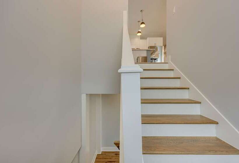 Oak Island Coastal Home W/ Covered Deck!