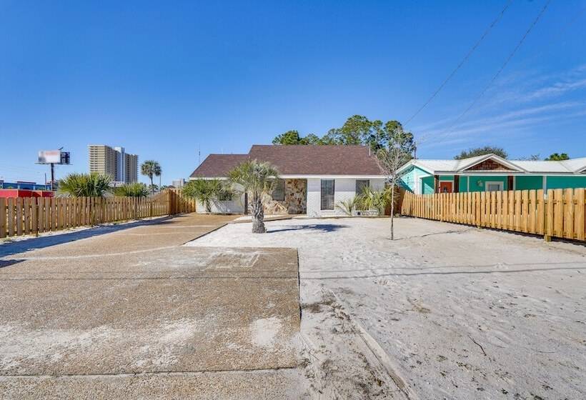 Panama City Beach House W/ Patio, Walk To Ocean