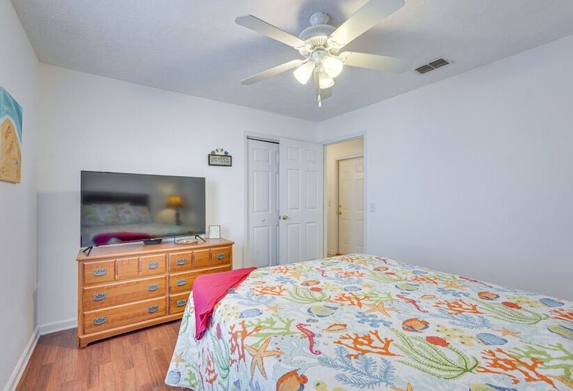 Panama City Beach Home, 1 Mi To Beach/fishing Pier