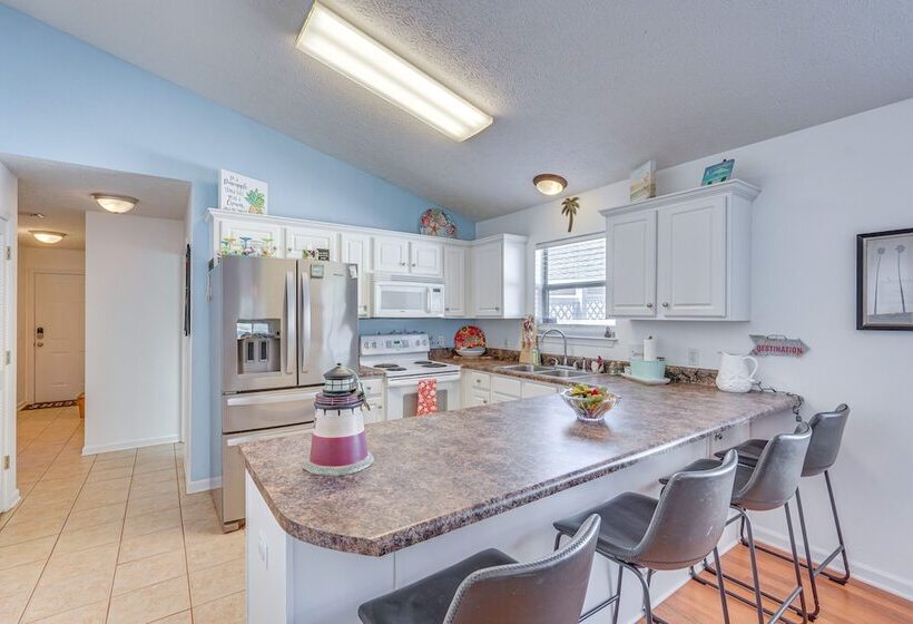 Panama City Beach Home, 1 Mi To Beach/fishing Pier