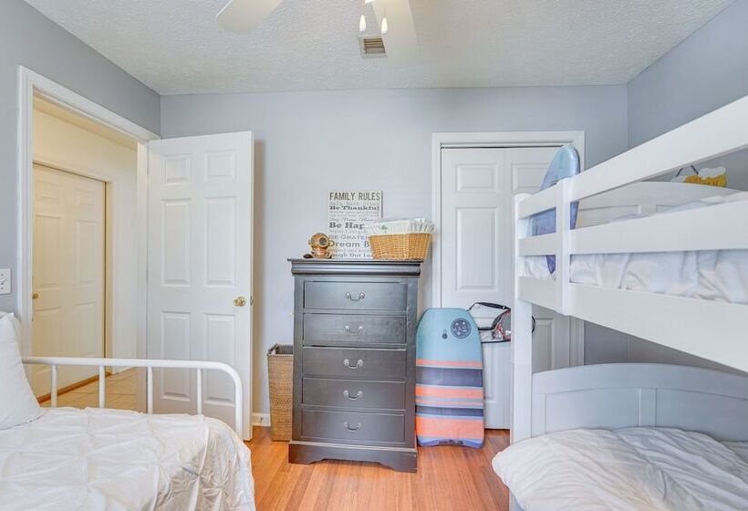 Panama City Beach Home, 1 Mi To Beach/fishing Pier