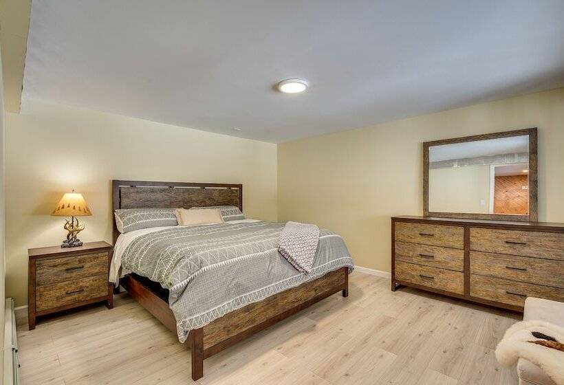 Gore Mountain Retreat: Deck & Game Room