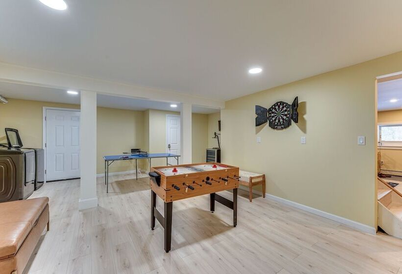 Gore Mountain Retreat: Deck & Game Room