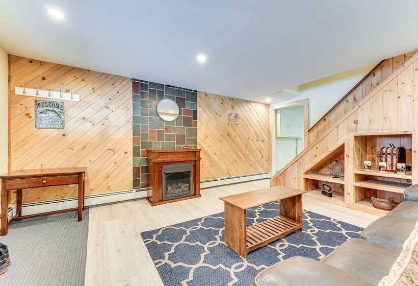 Gore Mountain Retreat: Deck & Game Room