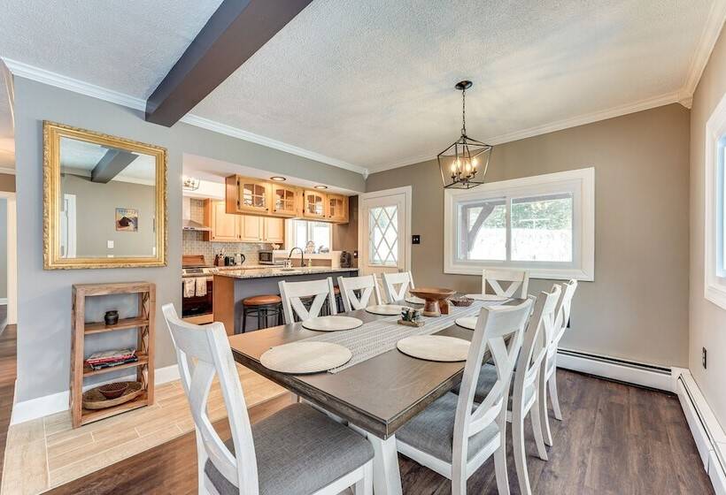 Gore Mountain Retreat: Deck & Game Room