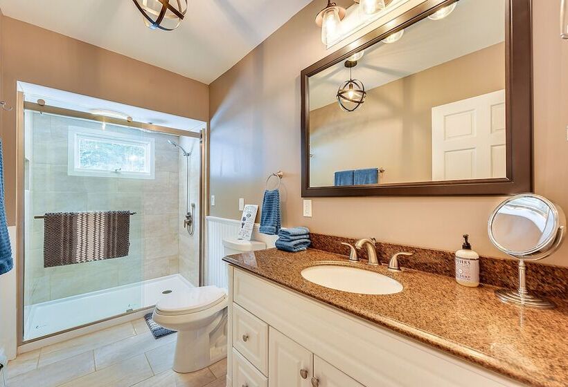 Gore Mountain Retreat: Deck & Game Room