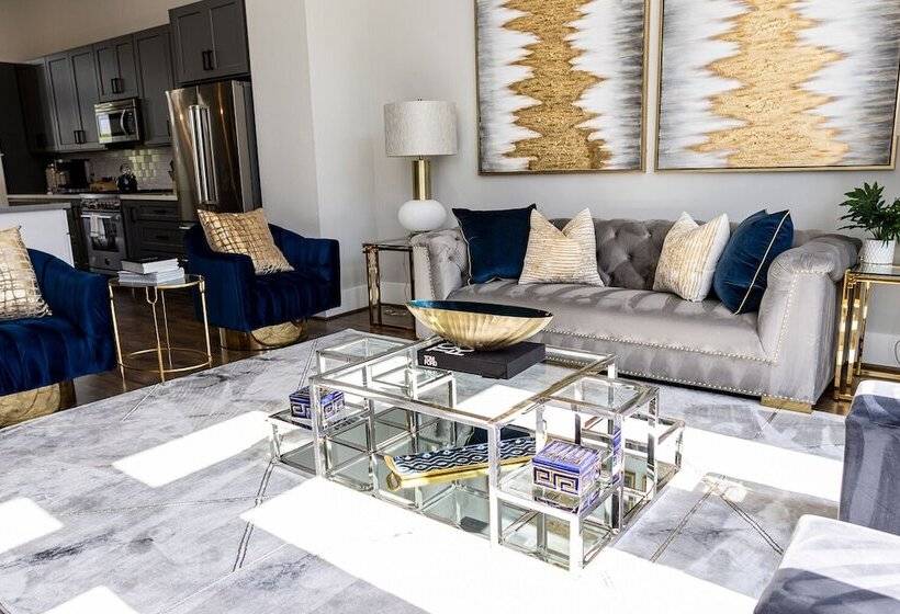 펜션 Houston Lux Townhome