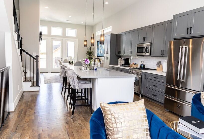 펜션 Houston Lux Townhome