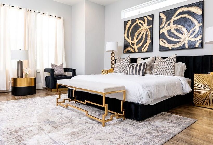 펜션 Houston Lux Townhome