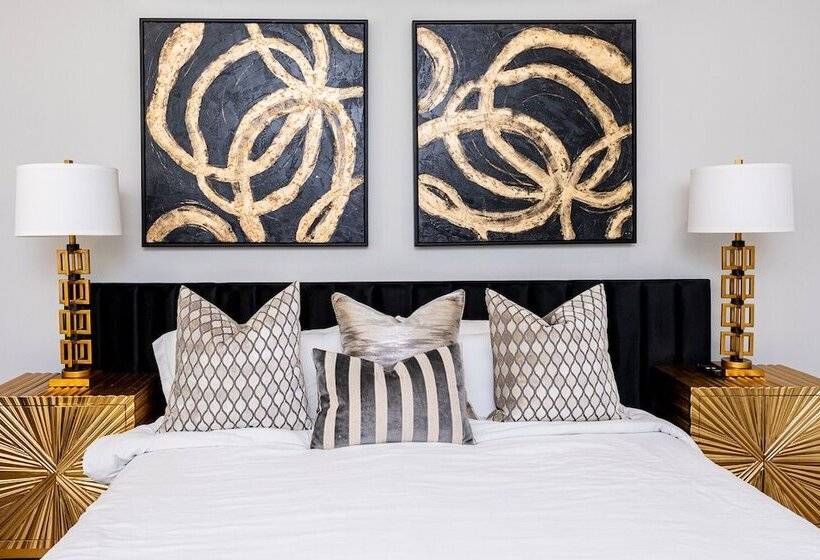 펜션 Houston Lux Townhome