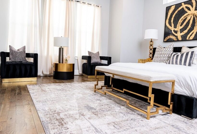 펜션 Houston Lux Townhome