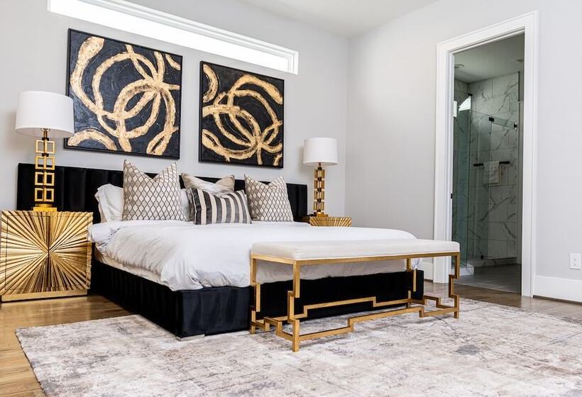 펜션 Houston Lux Townhome