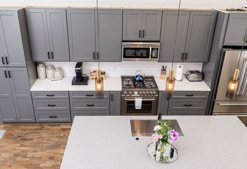 펜션 Houston Lux Townhome