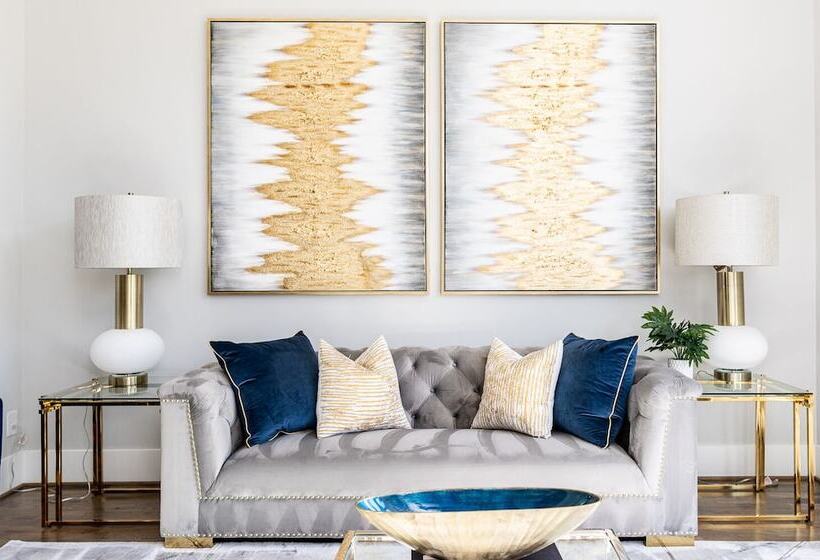 펜션 Houston Lux Townhome