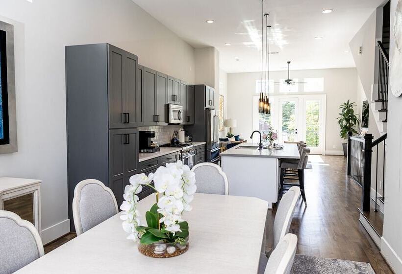 펜션 Houston Lux Townhome