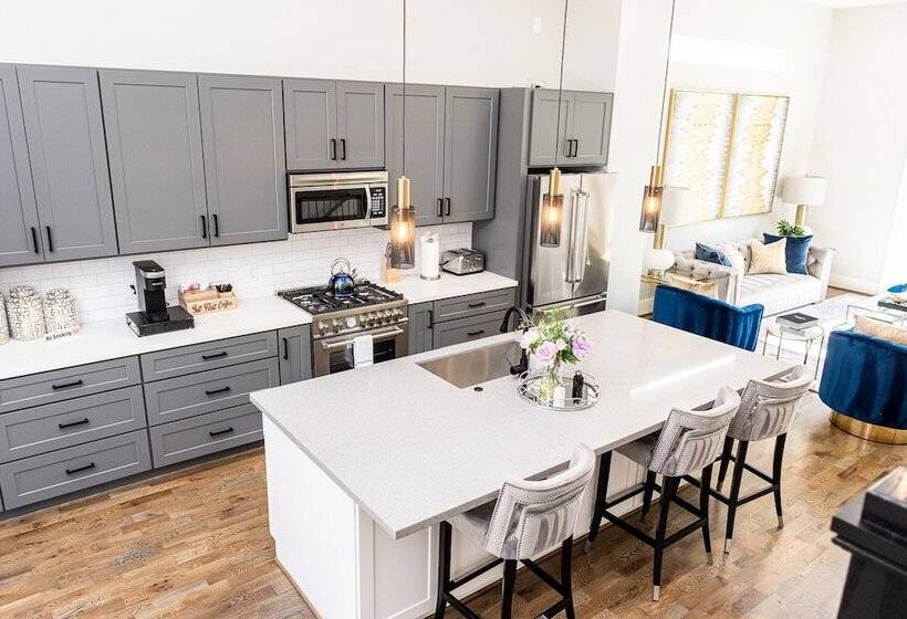 펜션 Houston Lux Townhome