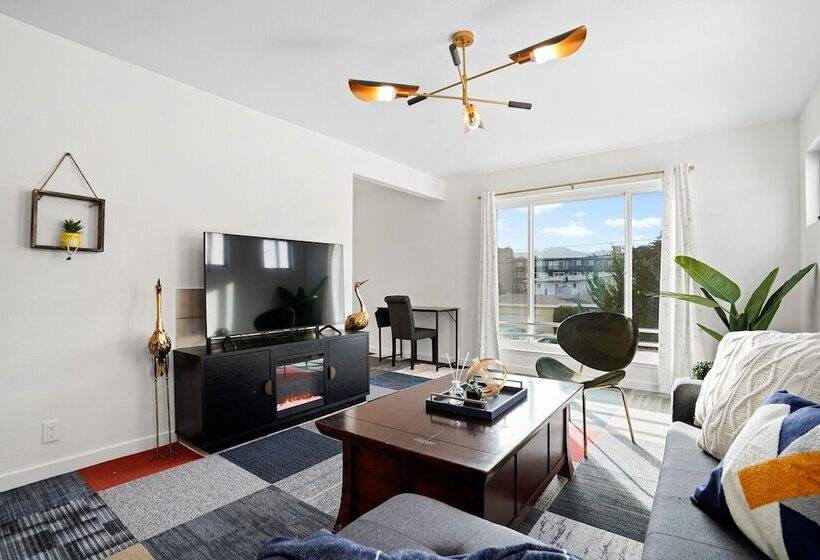 ペンション Oceanbreeze Apt Suites Near Golf & Beach