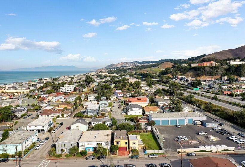 ペンション Oceanbreeze Apt Suites Near Golf & Beach