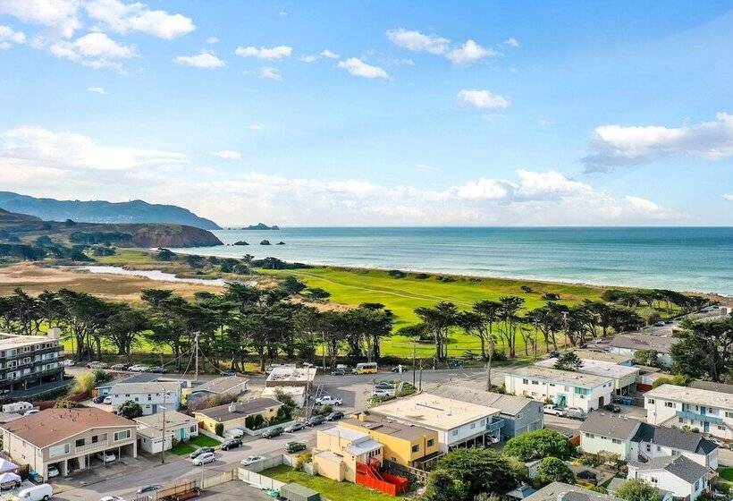 ペンション Oceanbreeze Apt Suites Near Golf & Beach