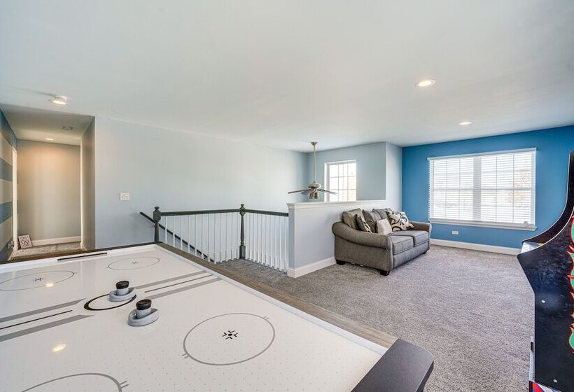 Plainfield Home W/ Game Room Near Harrahs Casino!