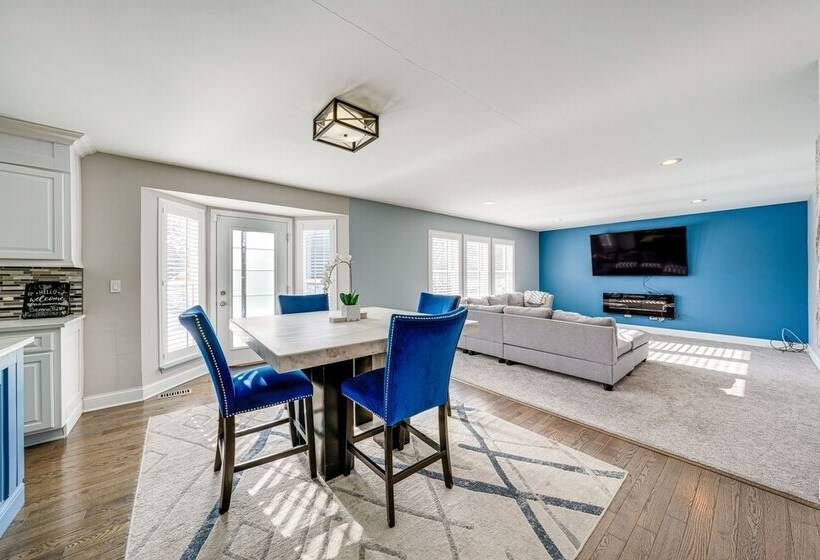 Plainfield Home W/ Game Room Near Harrahs Casino!