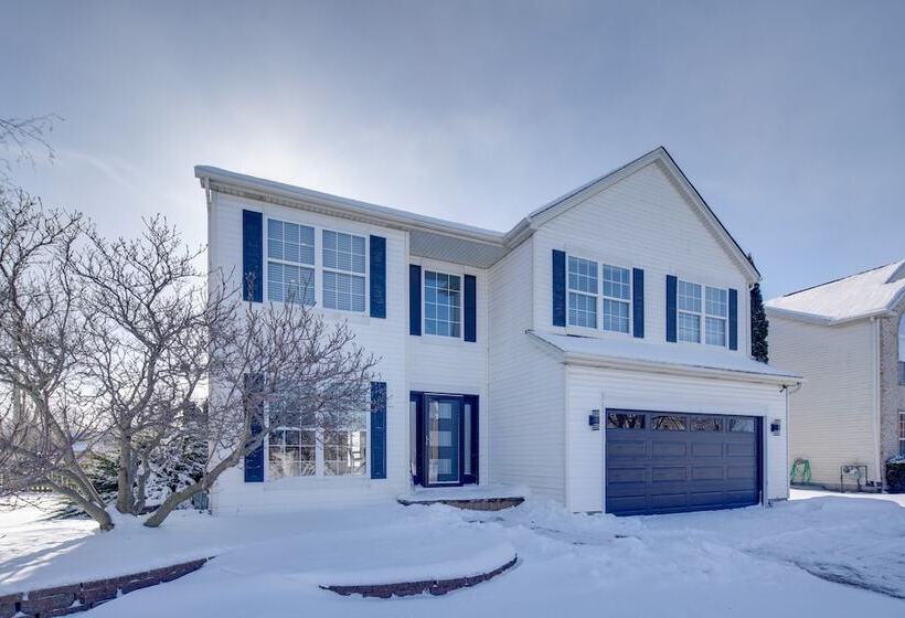 Plainfield Home W/ Game Room Near Harrahs Casino!