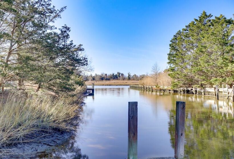 Rehoboth Beach Retreat W/ Dock, Walk To Water!