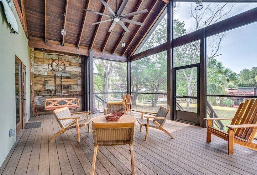 Riverfront Fishers Paradise In Florida W/ Dock!