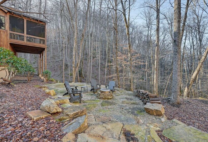 Tuckasegee Cabin ~ 3 Mi To Bear Lake!