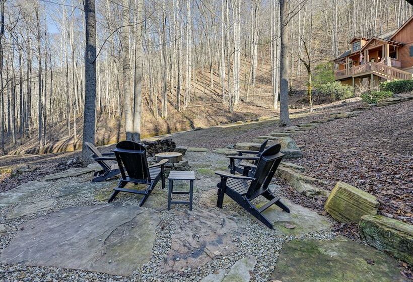 Tuckasegee Cabin ~ 3 Mi To Bear Lake!