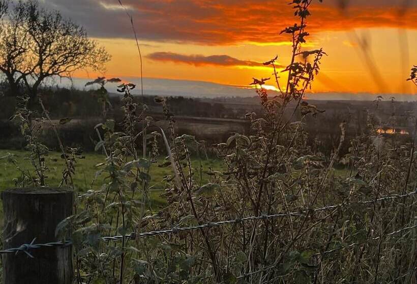 Shepherd Hut Glamping In Northumberland