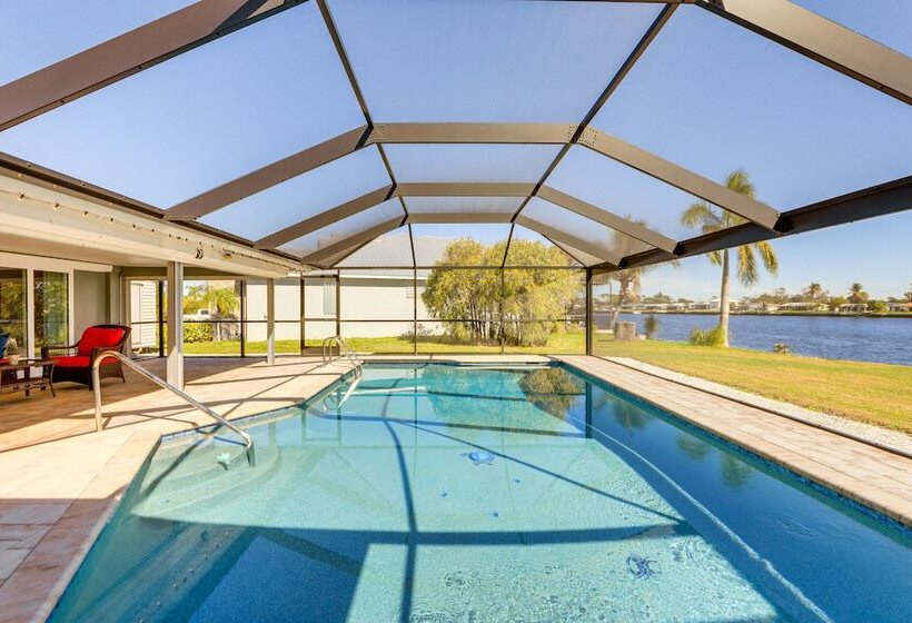 Waterfront Port Charlotte Home W/ Pool & Lanai