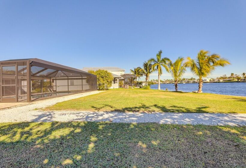 Waterfront Port Charlotte Home W/ Pool & Lanai