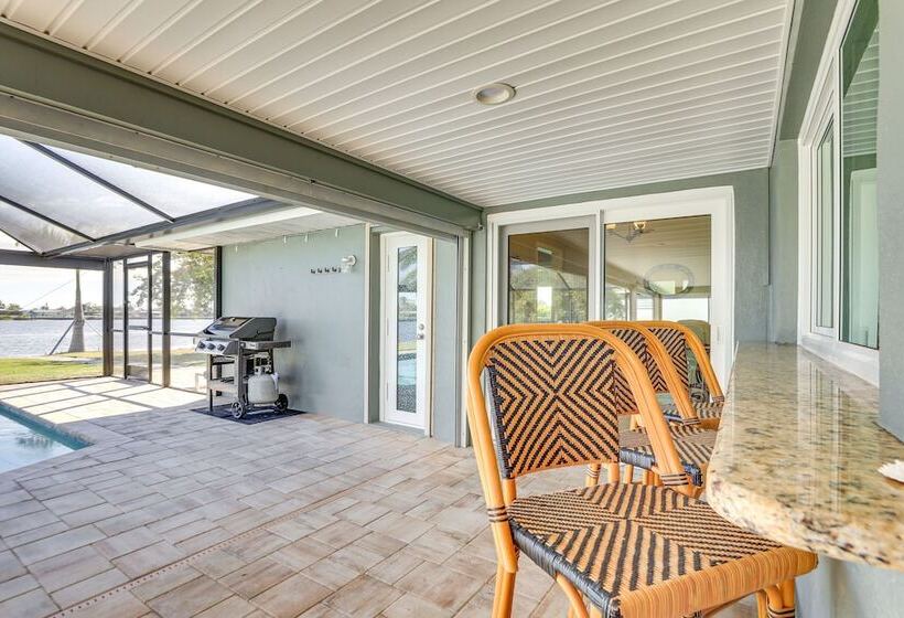 Waterfront Port Charlotte Home W/ Pool & Lanai