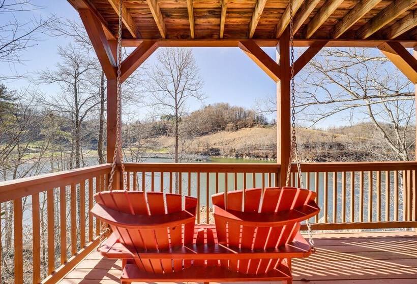 Waterfront Watauga Lake Home W/ Private Dock!