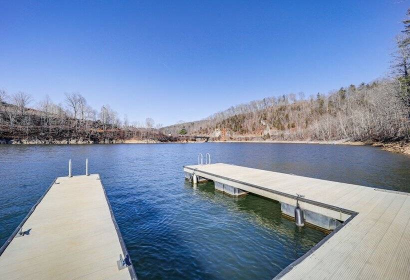 Waterfront Watauga Lake Home W/ Private Dock!