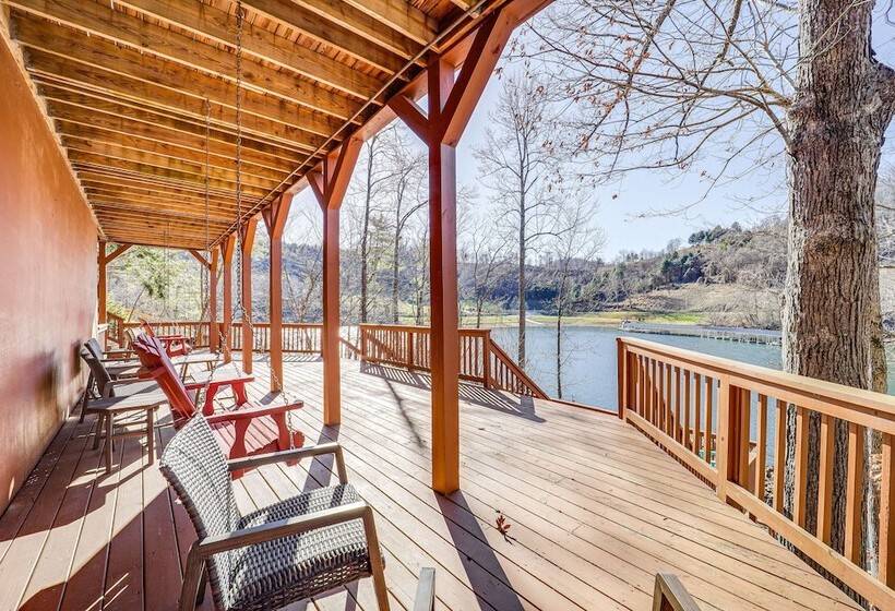 Waterfront Watauga Lake Home W/ Private Dock!
