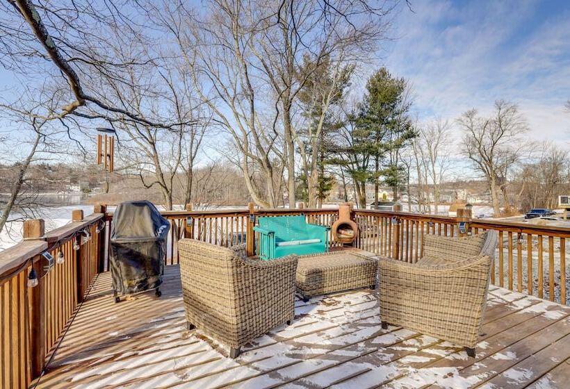 Worcester Home On Indian Lake W/ Shared Boat Dock!