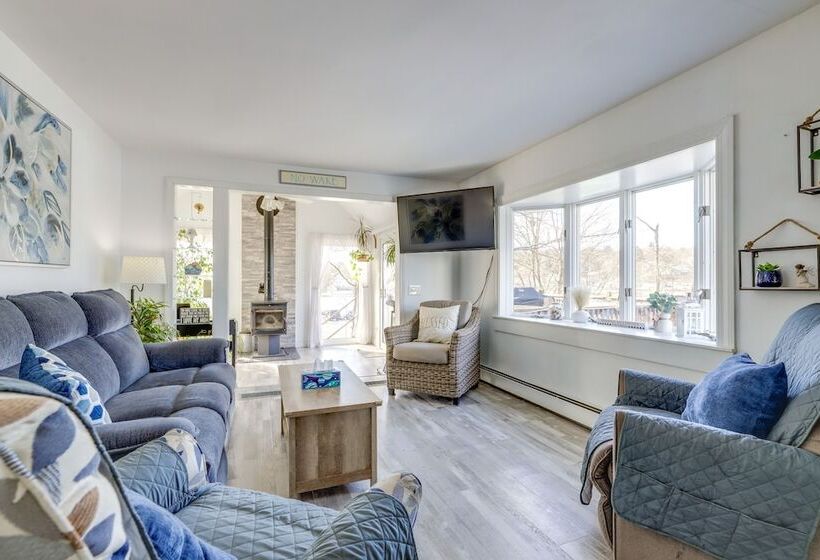 Worcester Home On Indian Lake W/ Shared Boat Dock!