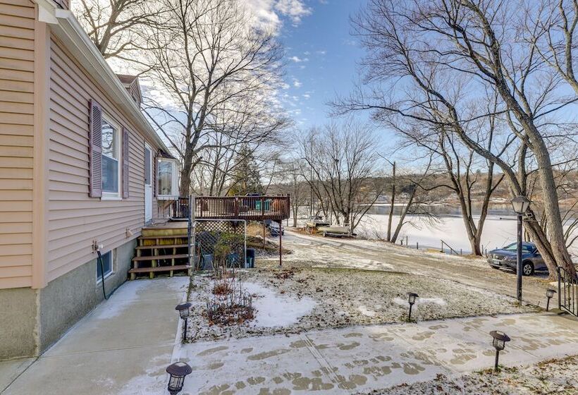 Worcester Home On Indian Lake W/ Shared Boat Dock!