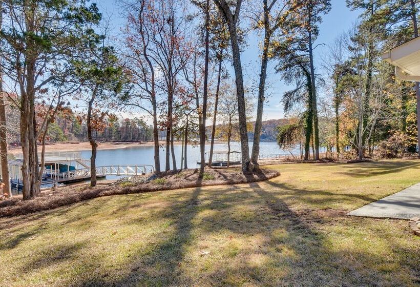 Anderson Home W/ Dock & Patio Near Clemson U!