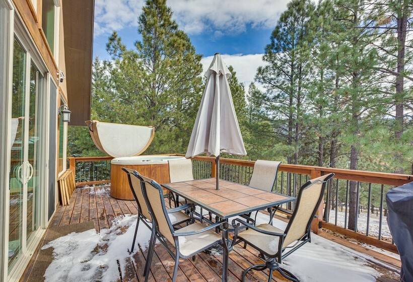 Angel Fire Cabin W/ Deck: 3 Mi To Ski Lifts!