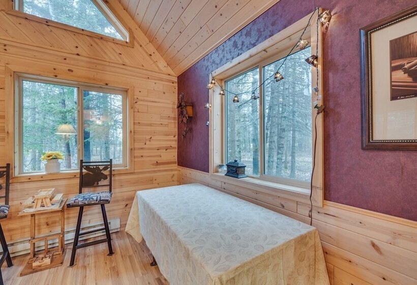 Barnum Cabin On 30 Acres W/ Soo Line Trail Access!